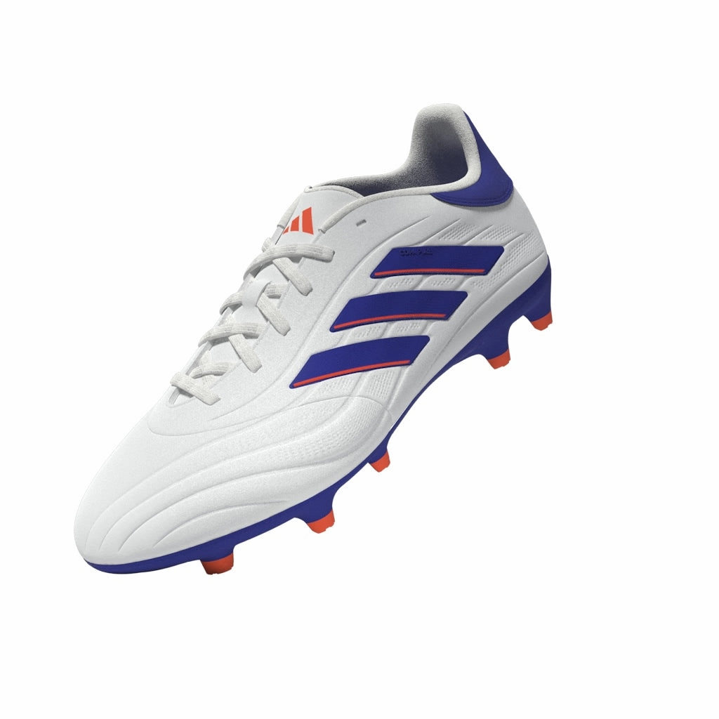 adidas Copa Pure 2 League FG Firm Ground Soccer Shoes  - FTWhite/ LucBlu/ Solar Red