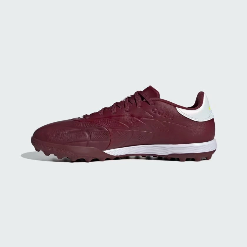 adidas Copa Pure 2 League TF Turf Soccer Shoes- SHARED/FTWWHT/TESOYE