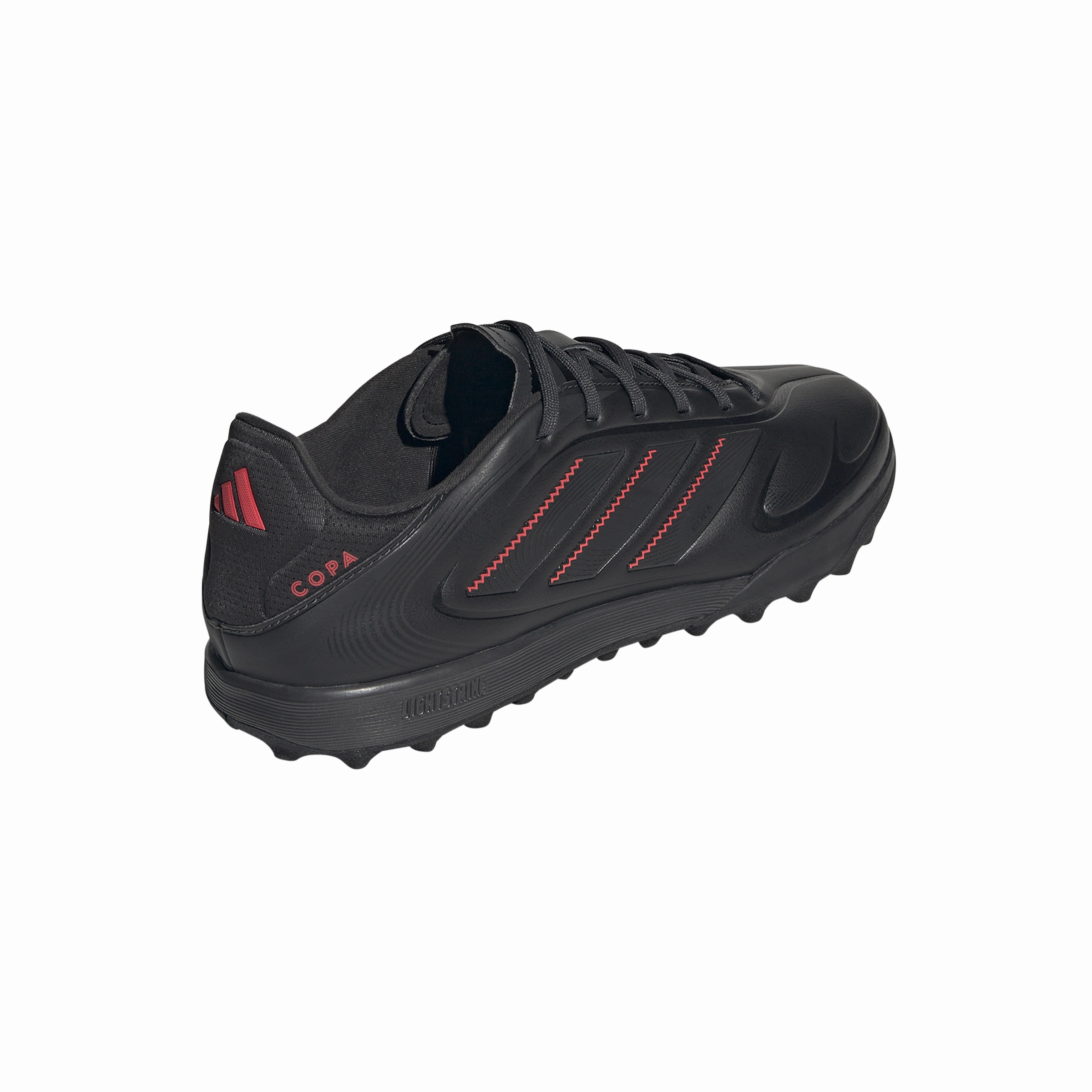 adidas Copa Pure 3 League TF Turf Soccer Shoes -  core black/carbon/lucid red