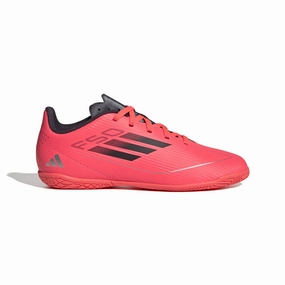 adidas F50 Club IC Indoor Soccer Shoes - Turbo/ Aurbla/ Platinm