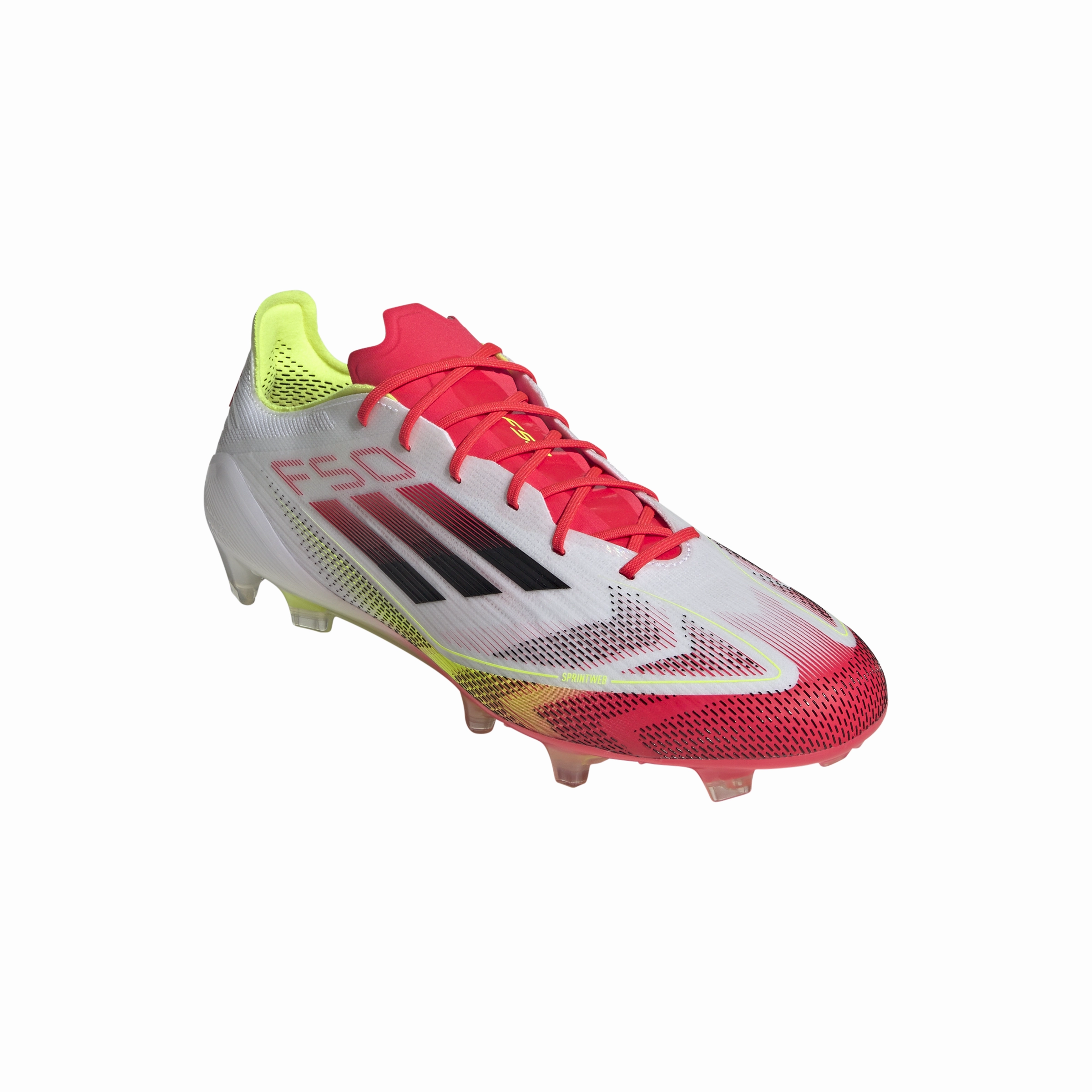 adidas F50 Elite FG Firm Ground - ftwr white/core black/solar yellow