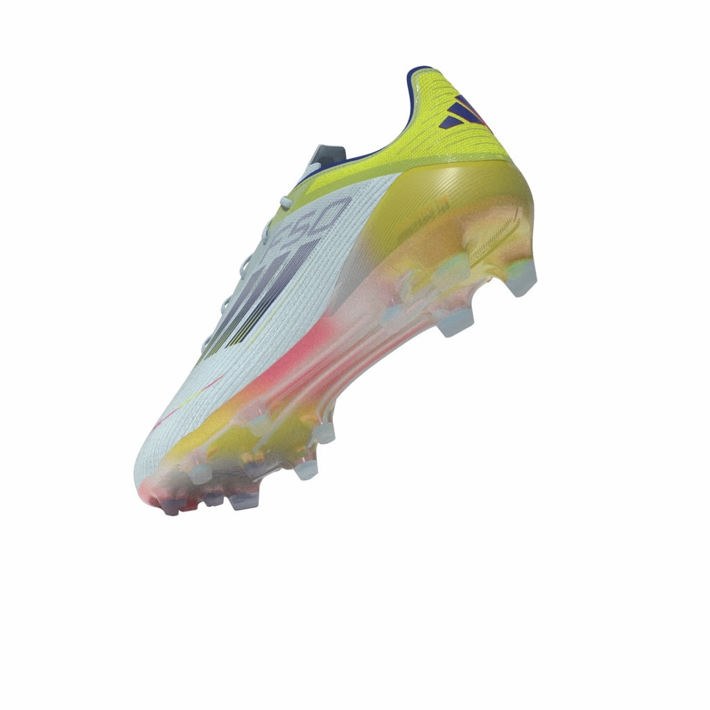 adidas F50 Elite FG Firm Ground - White/Blue/Sesoye
