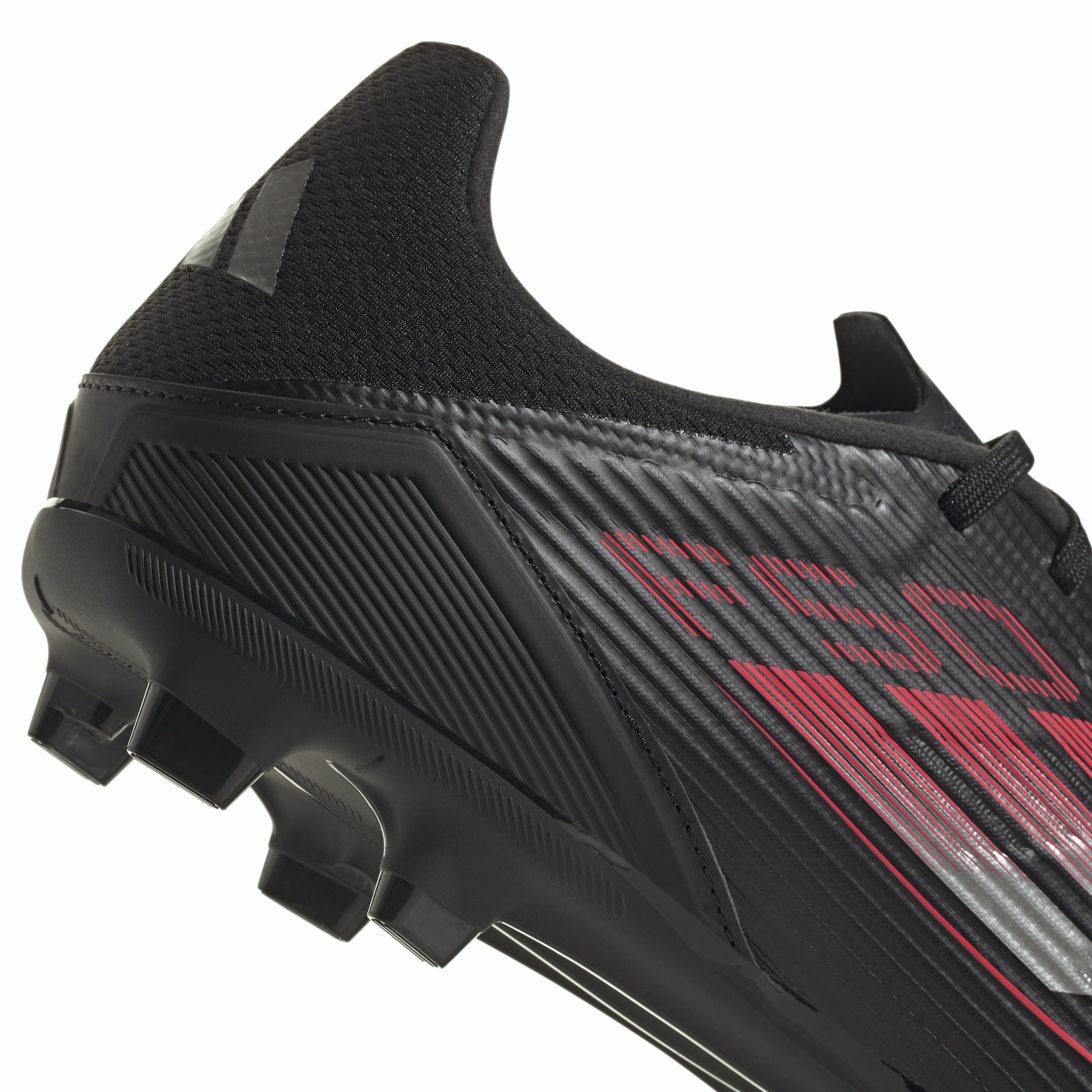 adidas F50 League FG/MG Firm Ground- core black/iron met/lucid red