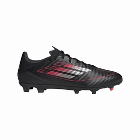 adidas F50 League FG/MG Firm Ground- core black/iron met/lucid red