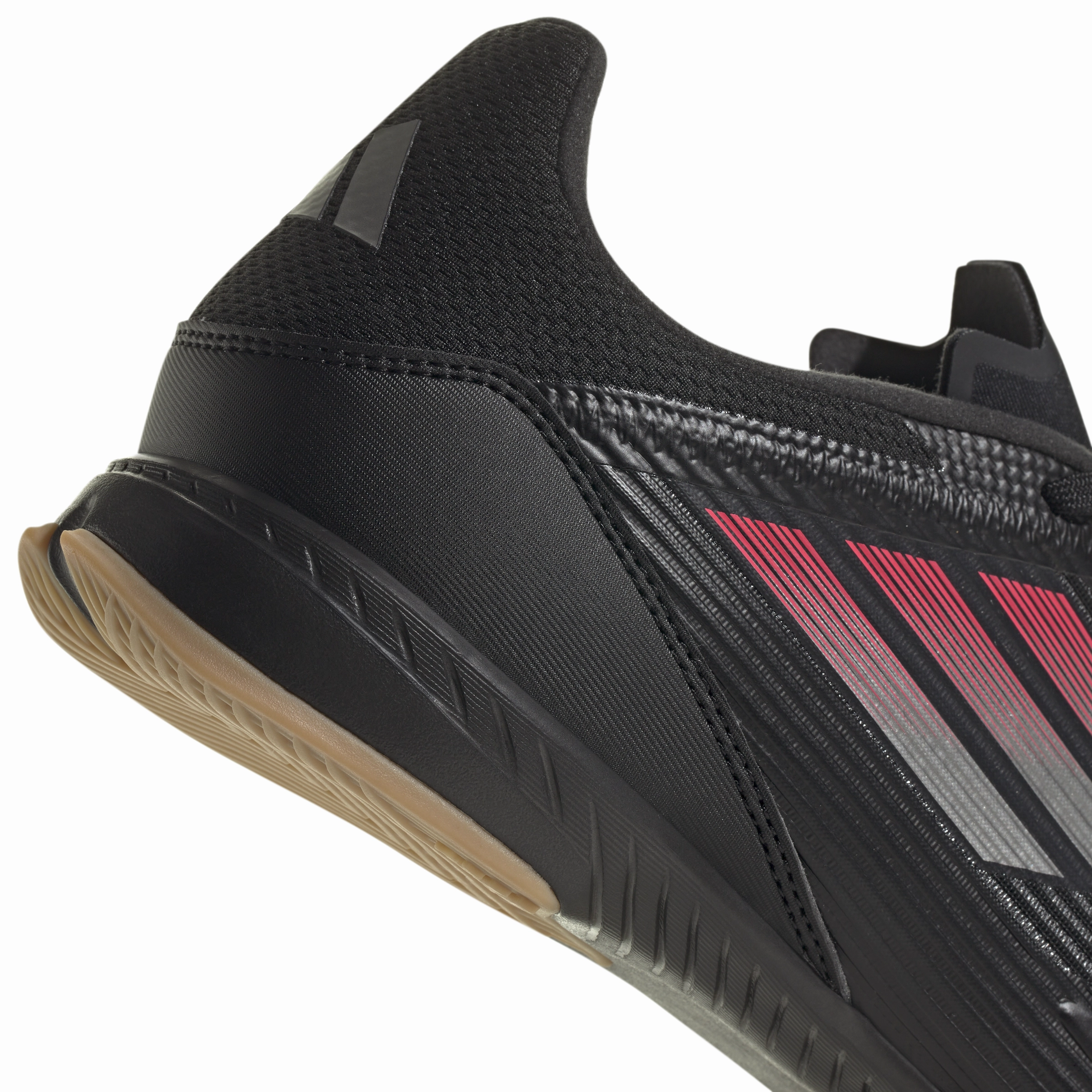 adidas F50 League IN Indoor Soccer Shoes - core black/iron met/lucid red