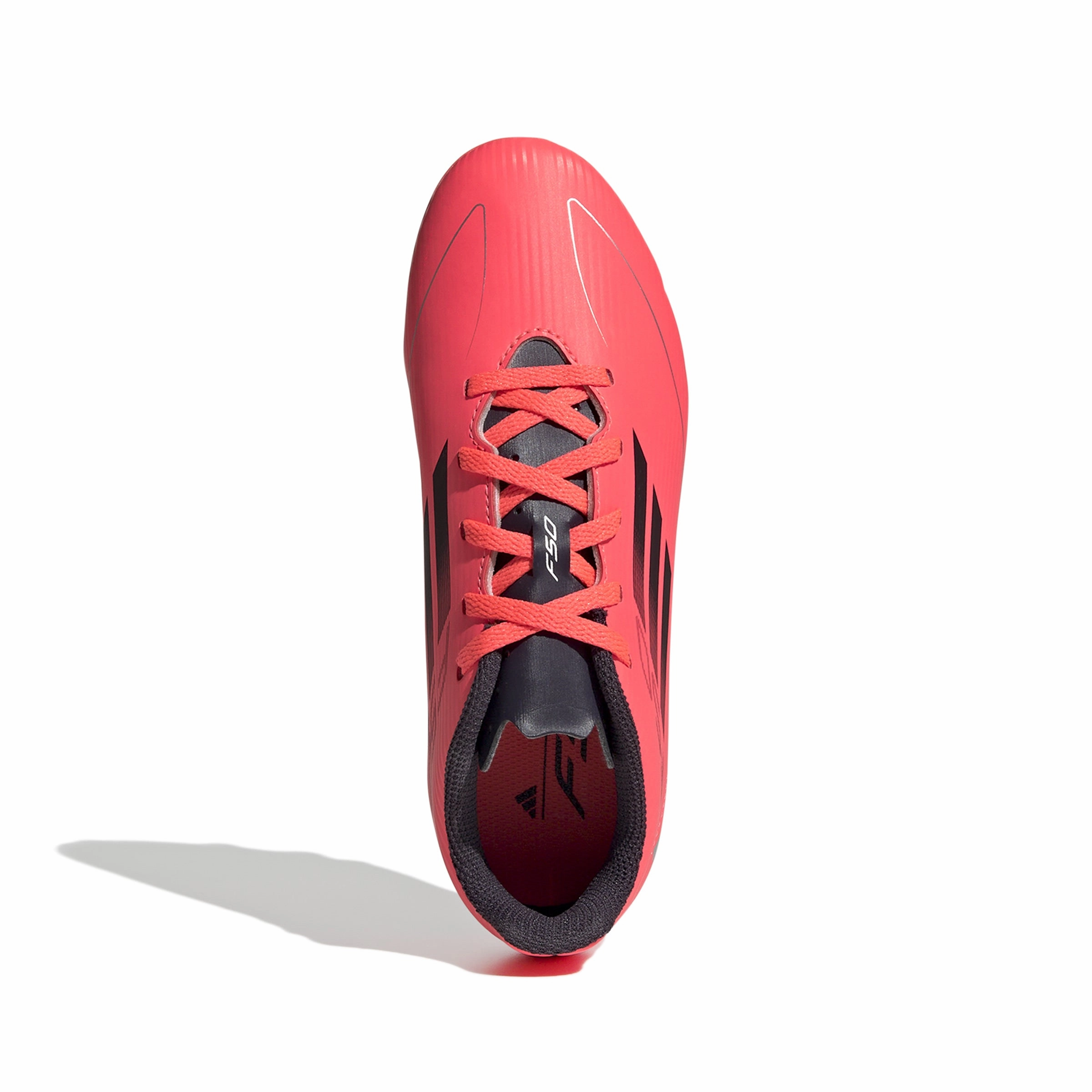 adidas F50 League Junior FG Firm Ground Soccer Shoes - Turbo/ Aurbla/ Platinm