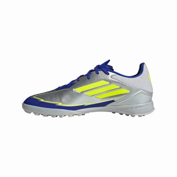 adidas F50 League MESSI TF Turf Junior - Silver / Blue / Neon