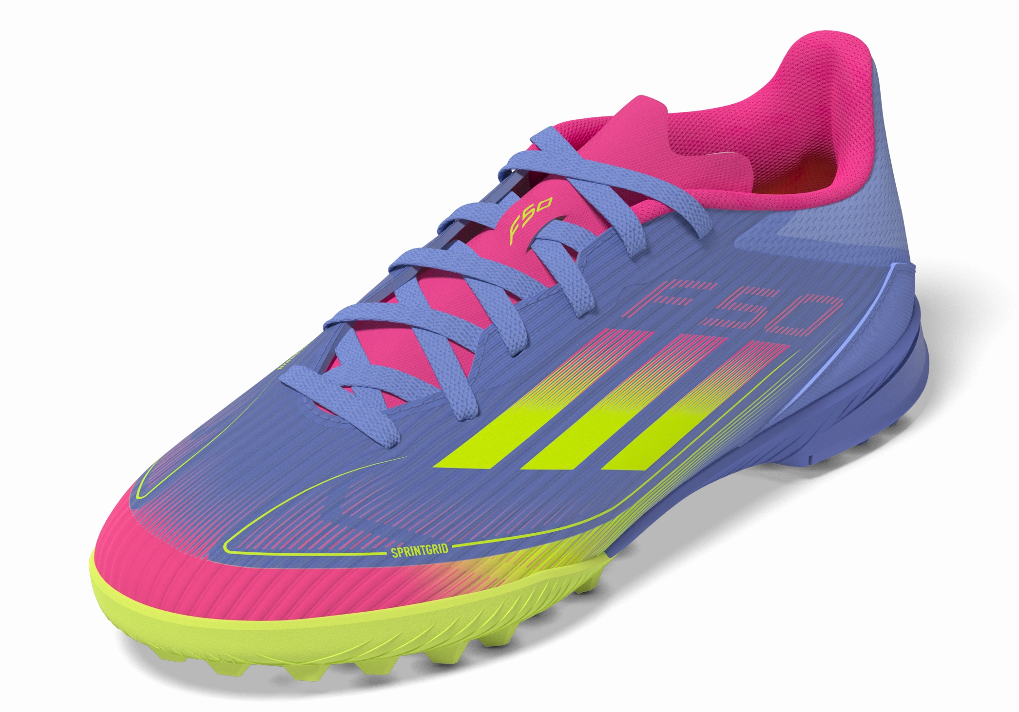 adidas F50 League TF Turf Junior - Blufus/ Luclem/ LucPink