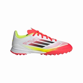 adidas F50 League TF Turf Junior - ftwr white/core black/solar yellow
