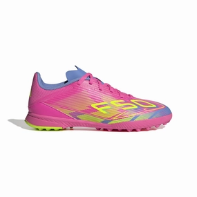 adidas F50 League TF Turf Junior- lucid pink/lucid lemon/blue fusion