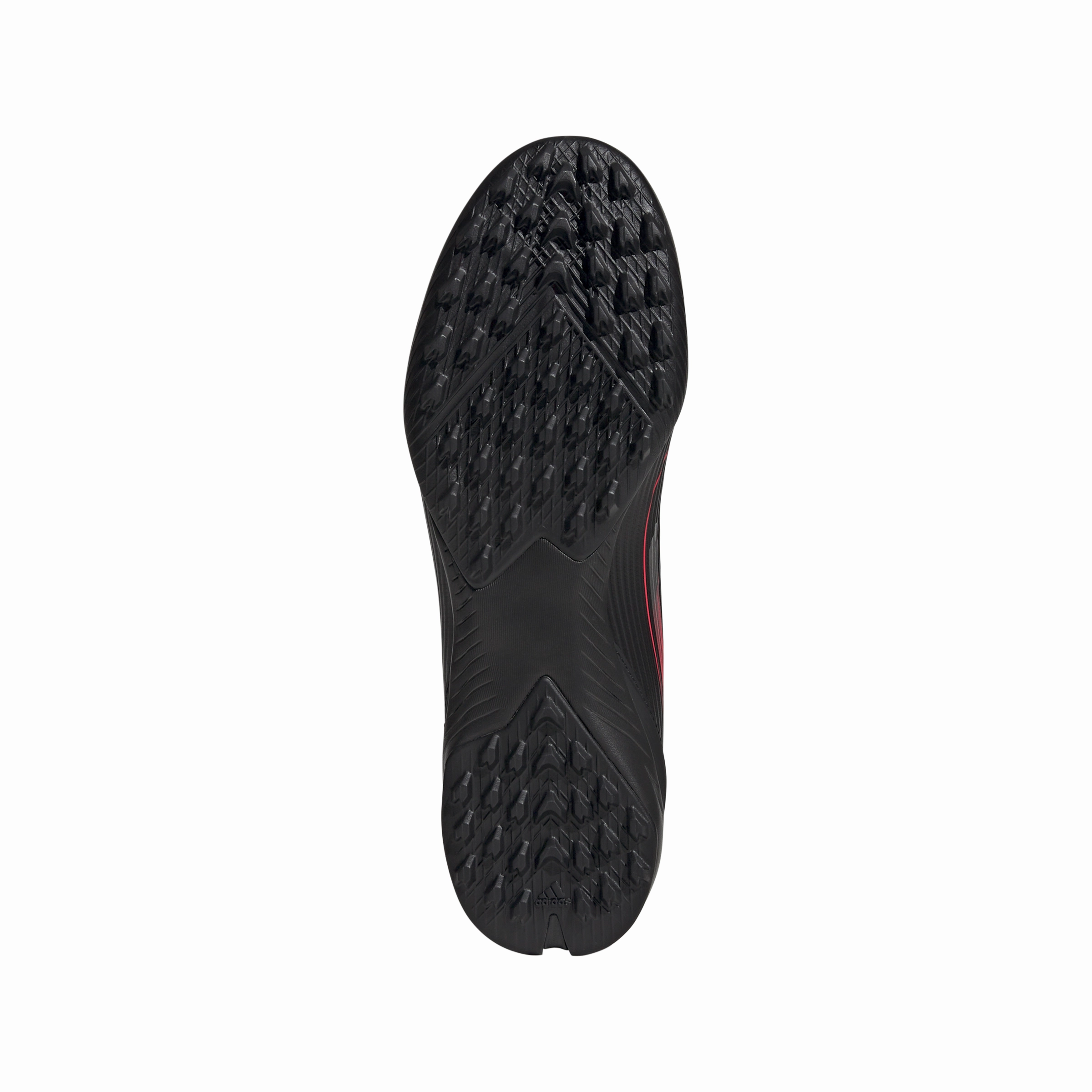 adidas F50 League TF Turf Shoes - core black/iron met/lucid red