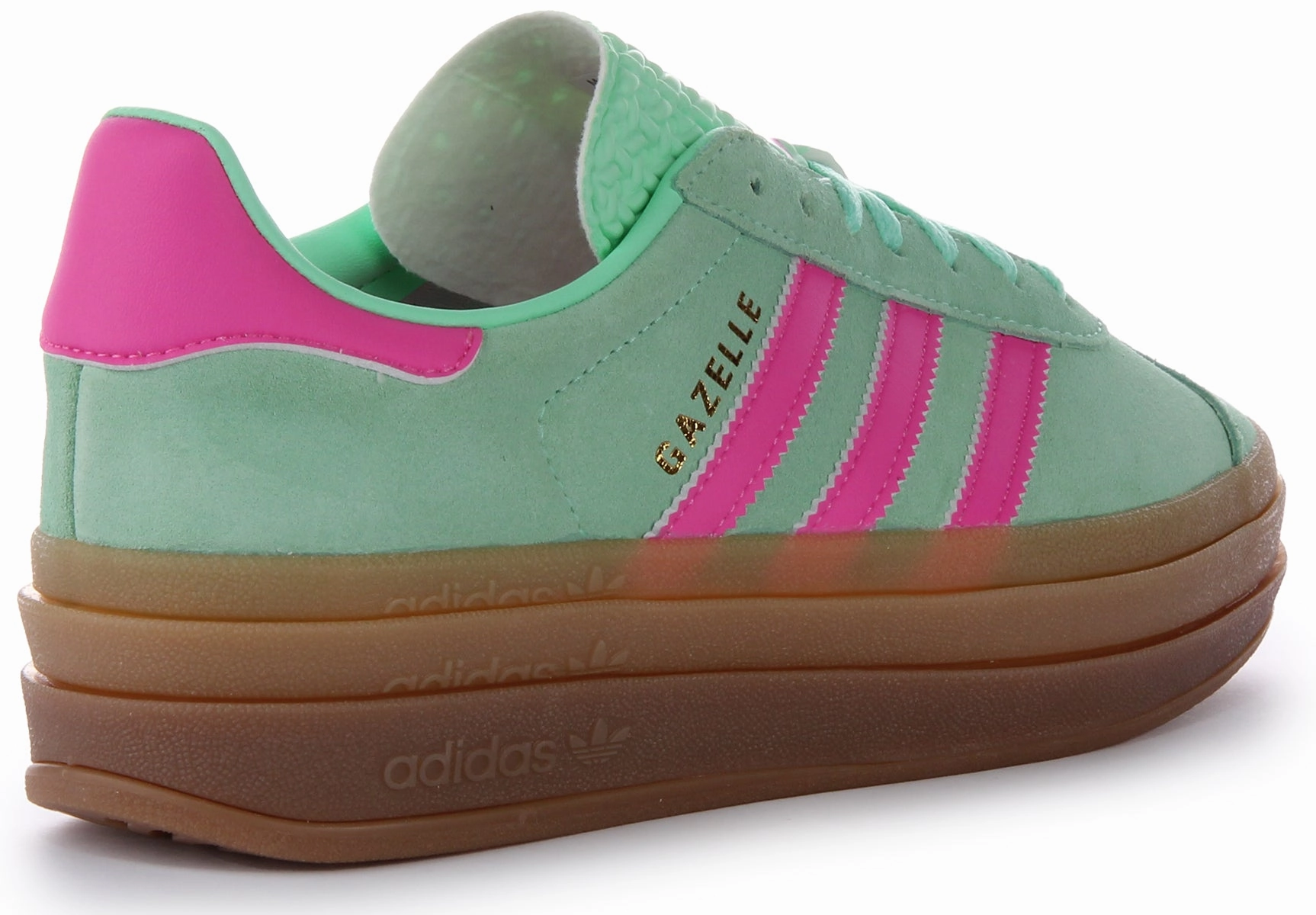 Adidas Gazelle Bold In Turquoise For Women Shoes Adidas