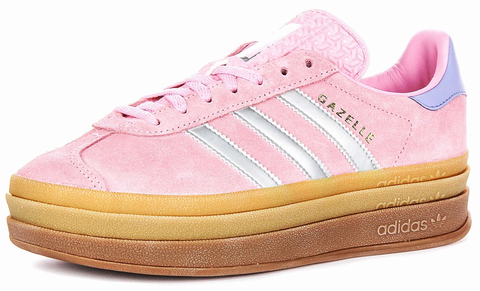 Adidas Gazelle Bold J In Pink Purple For Youth Shoes Adidas