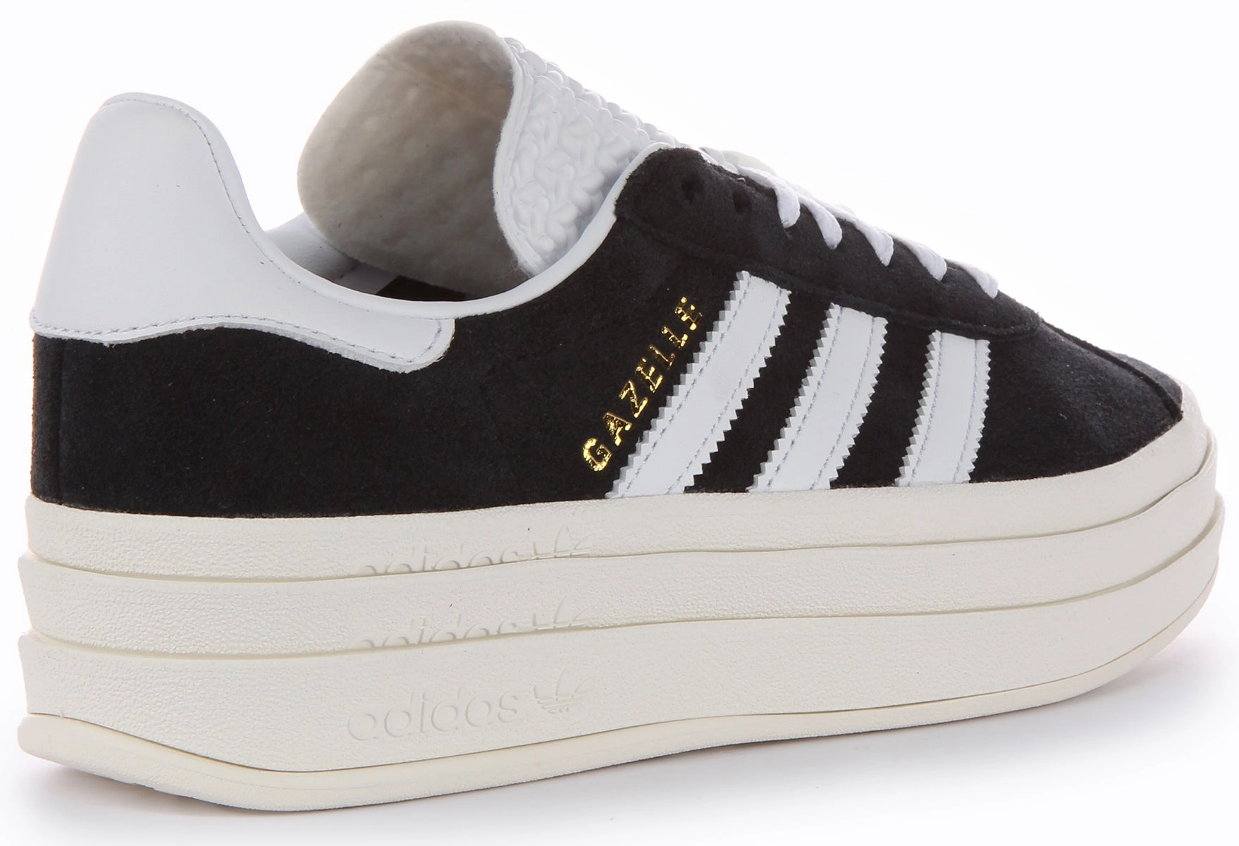Adidas Gazelle Bold W In Black White For Women Shoes Adidas