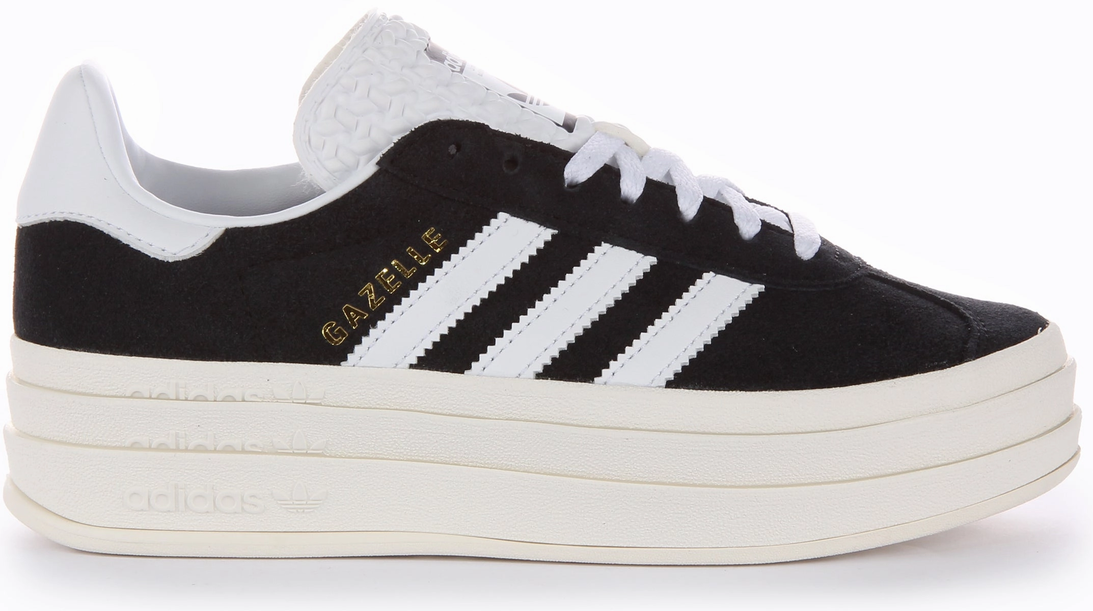 Adidas Gazelle Bold W In Black White For Women Shoes Adidas