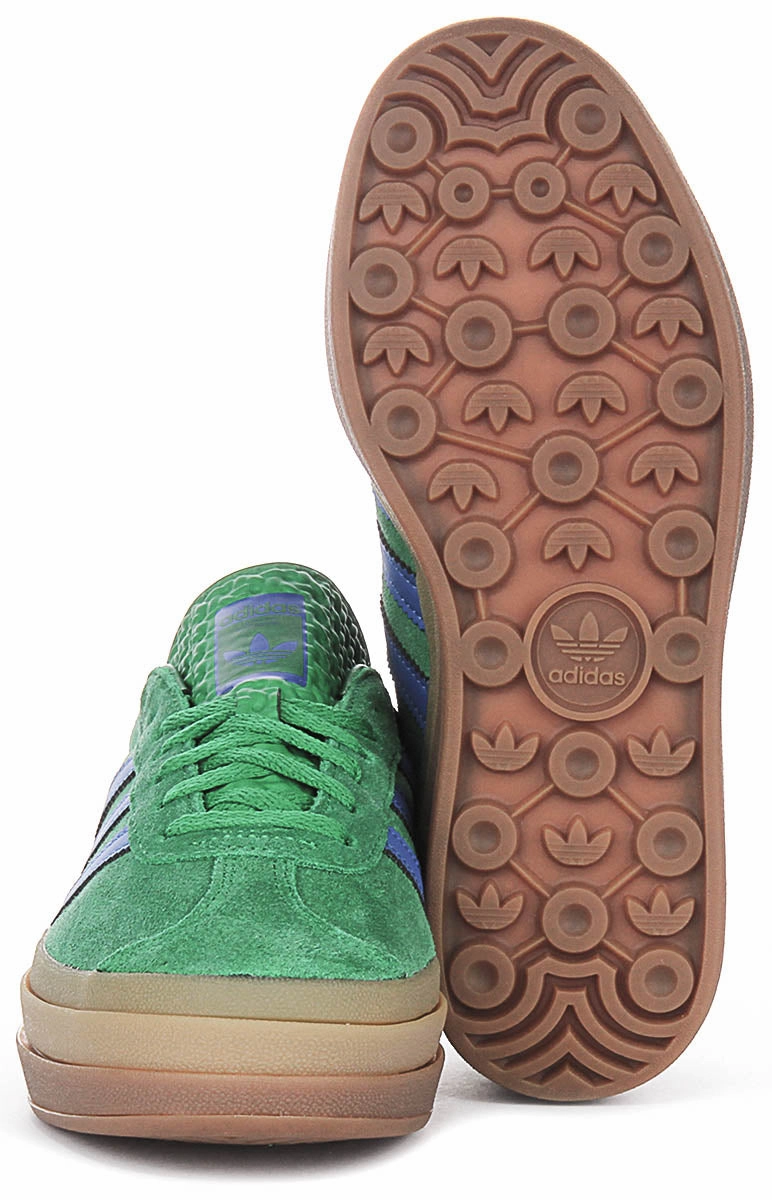 Adidas Gazelle Bold W In Green For Women Shoes Adidas