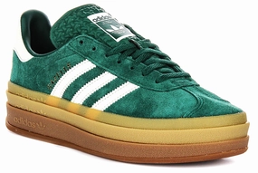 Adidas Gazelle Bold W In Green For Women Shoes Adidas