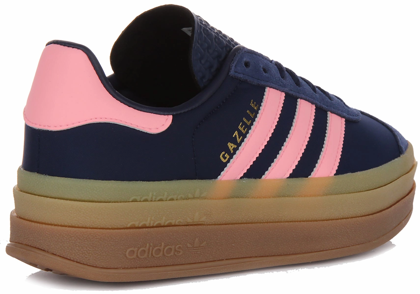 Adidas Gazelle Bold W In Navy Pink For Women Shoes Adidas