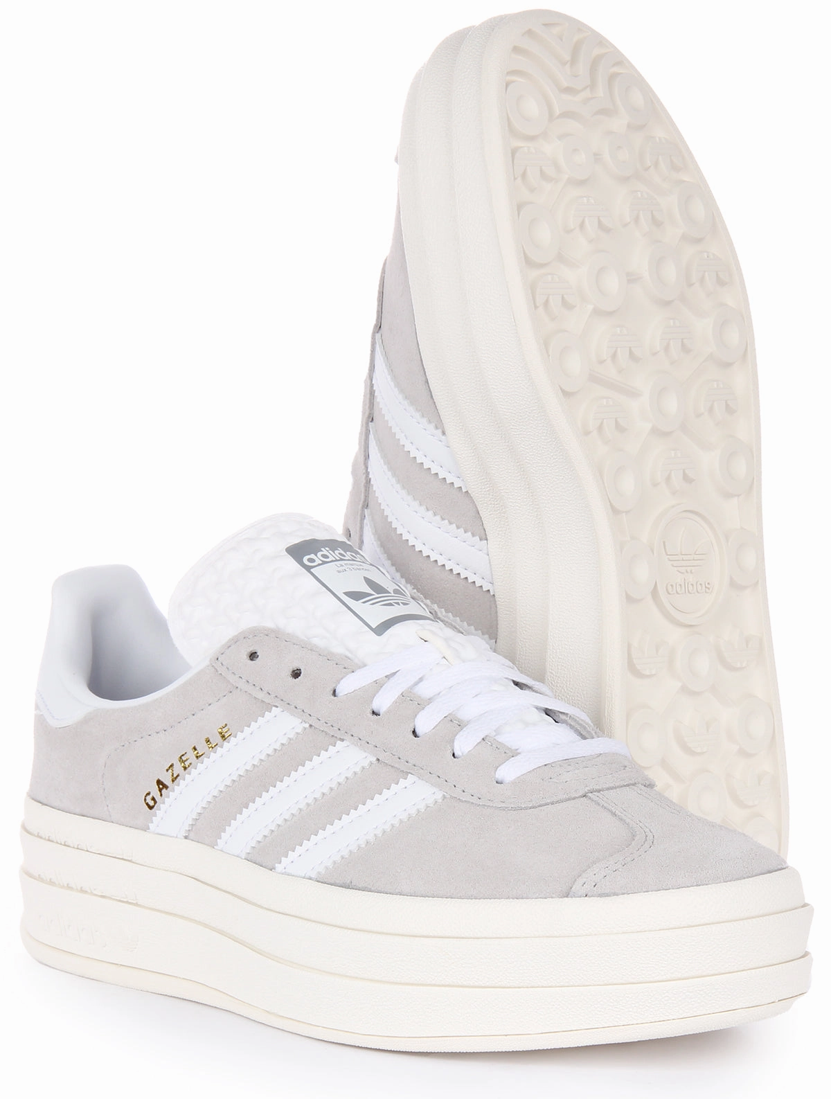 Adidas Gazelle Bold W In Off White For Women Shoes Adidas