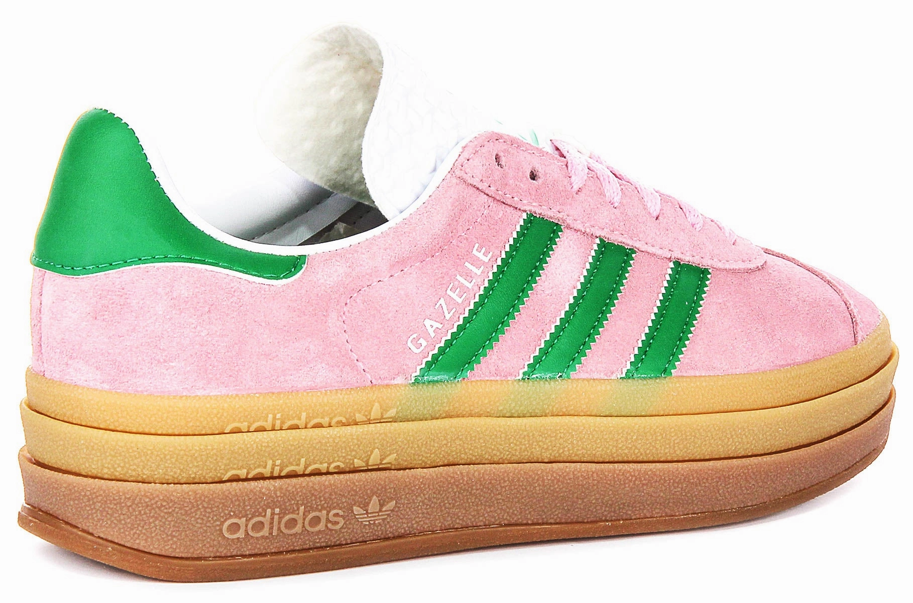 Adidas Gazelle Bold W In Pink White For Women Shoes Adidas