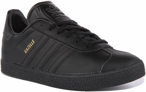 Adidas Gazelle In Black For Youth Shoes Adidas