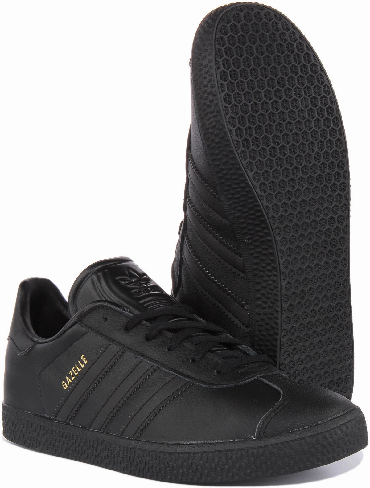 Adidas Gazelle In Black For Youth Shoes Adidas
