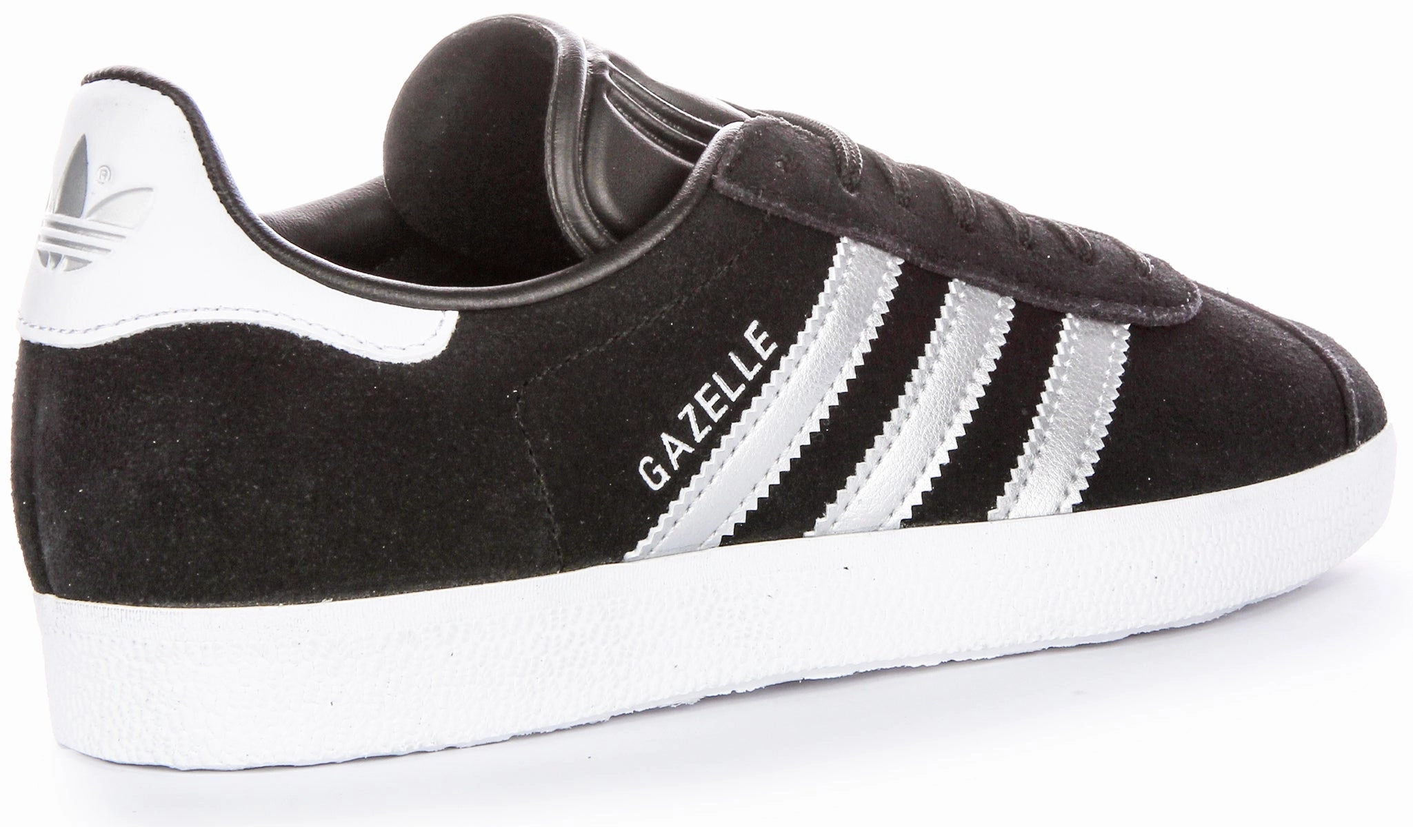 Adidas Gazelle In Black Silver For Women Shoes Adidas