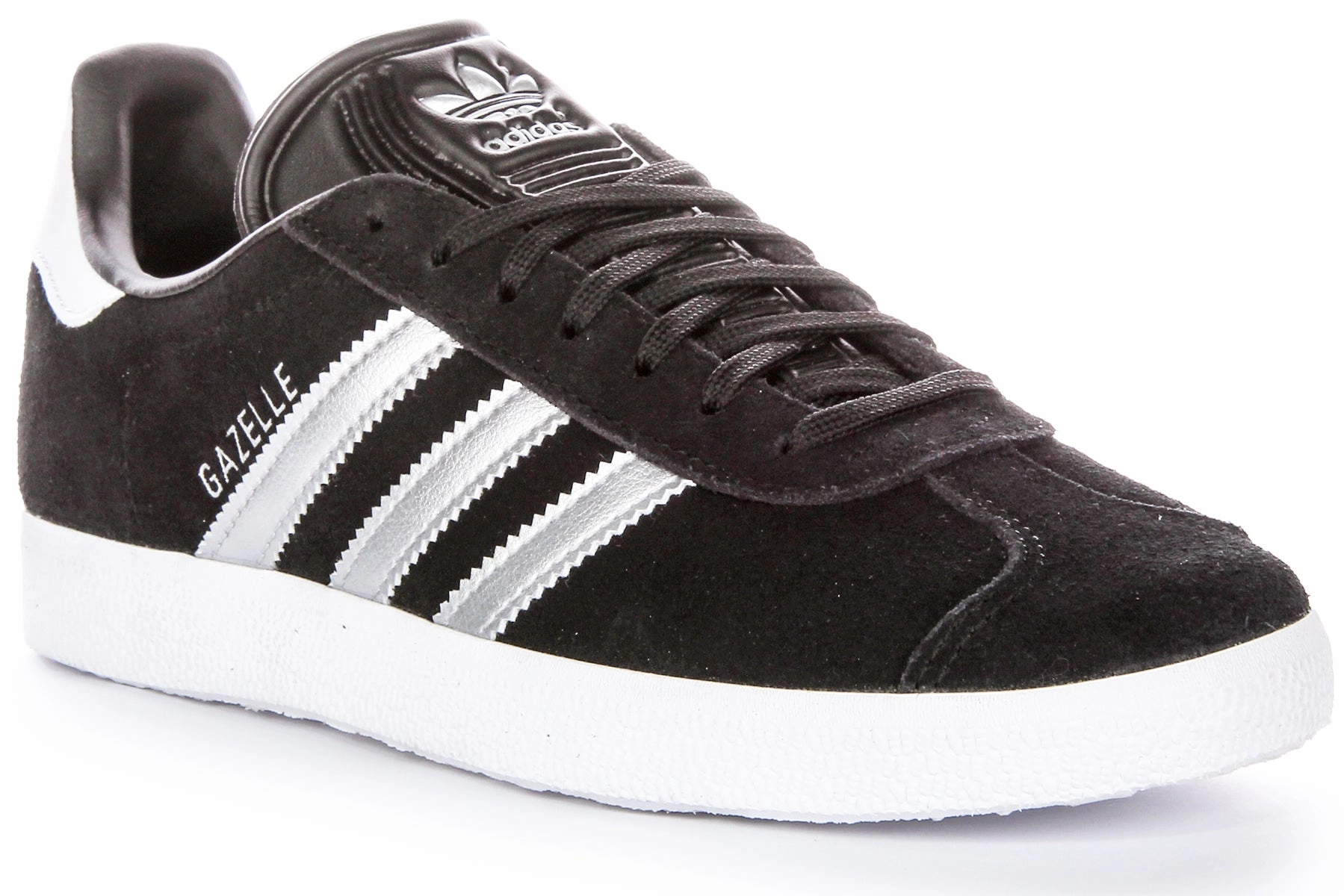 Adidas Gazelle In Black Silver For Women Shoes Adidas