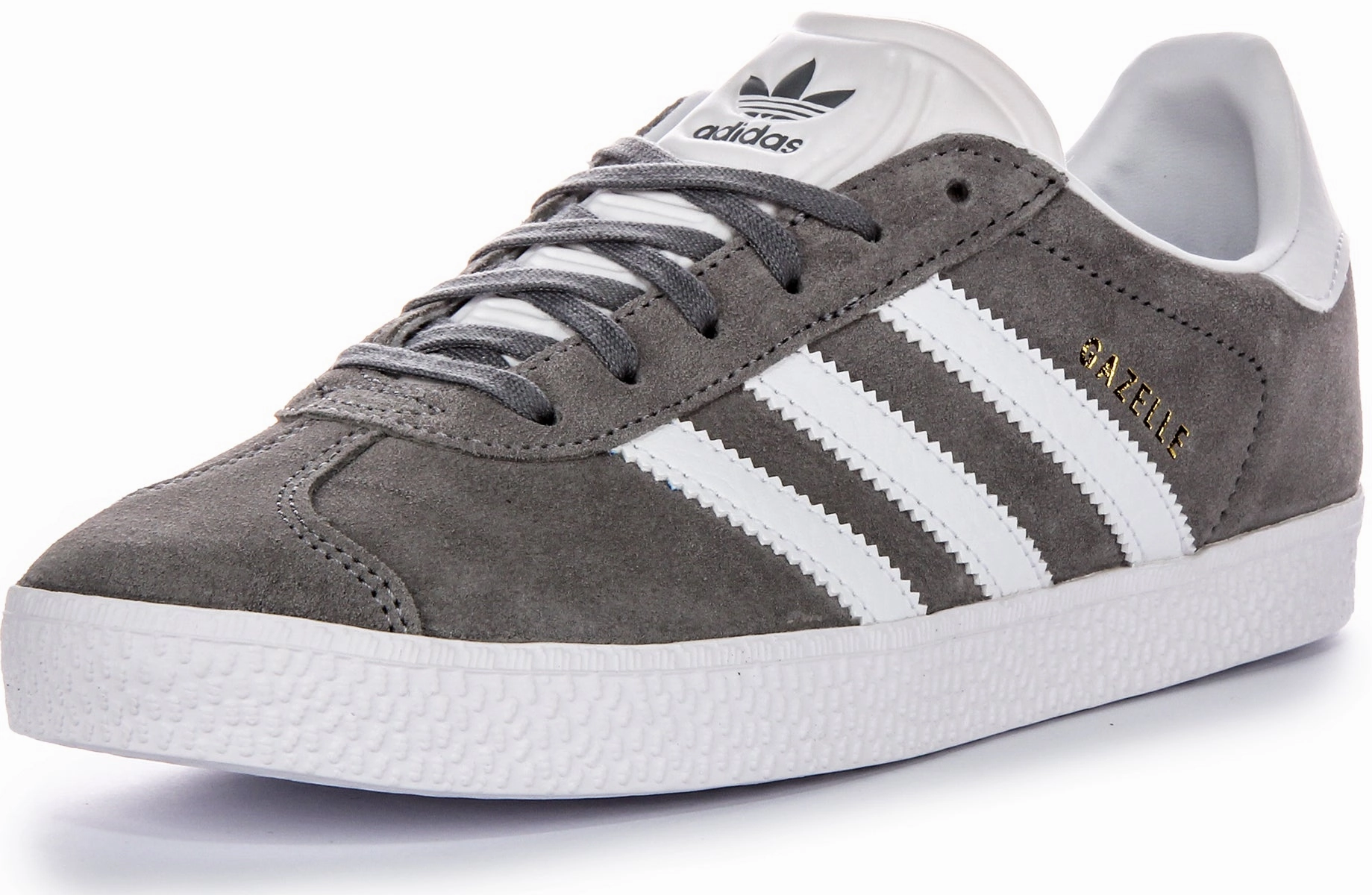 Adidas Gazelle In Grey White For Youth Shoes Adidas