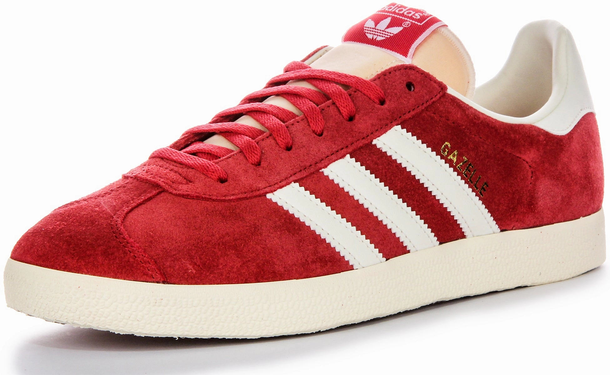 Adidas Gazelle In Red White For Men Shoes Adidas