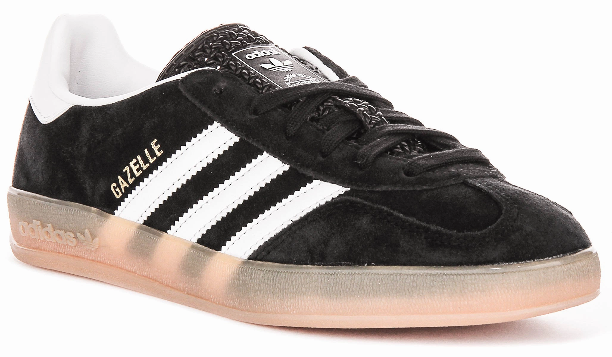 Adidas Gazelle Indoor In Black White Shoes Adidas