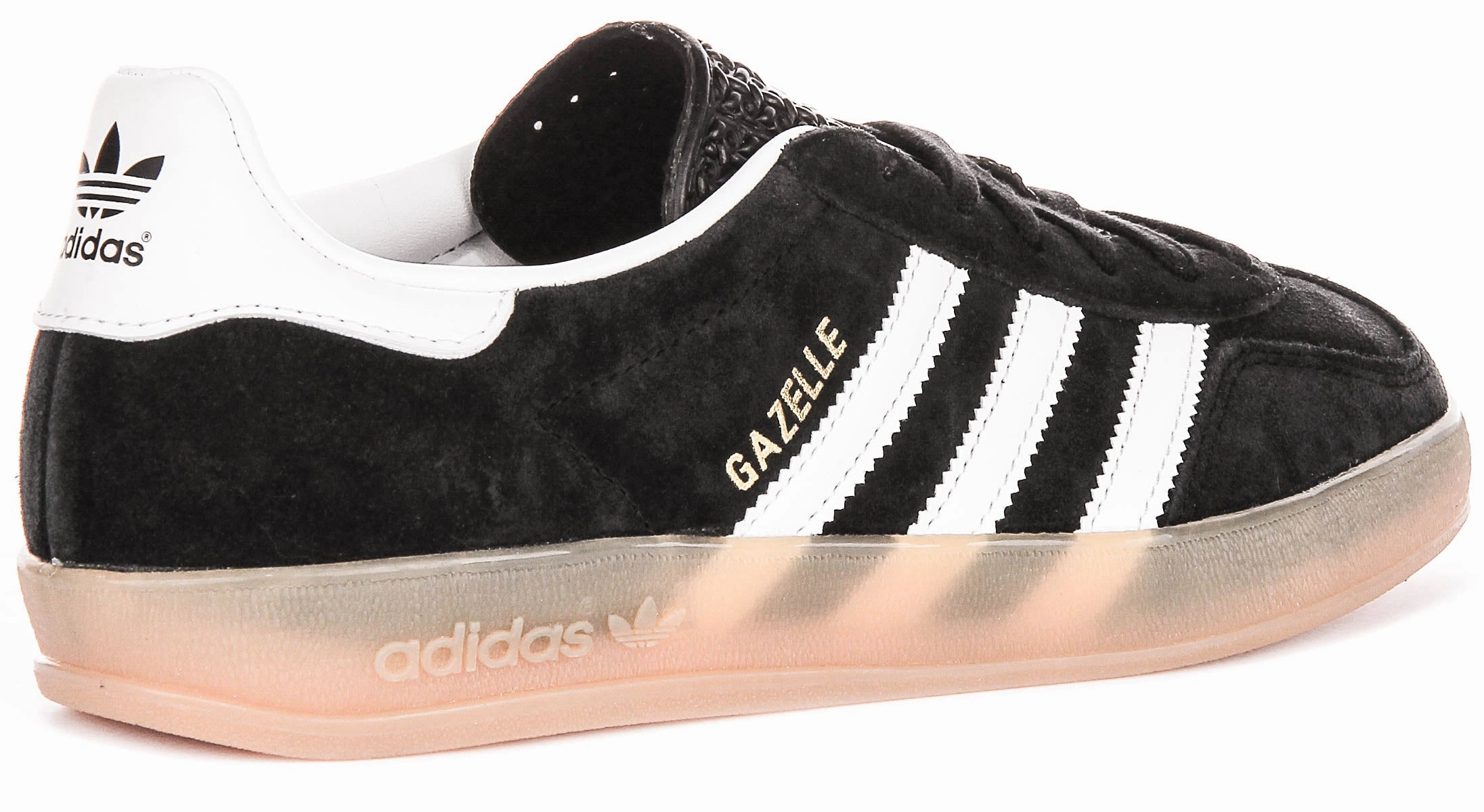 Adidas Gazelle Indoor In Black White Shoes Adidas