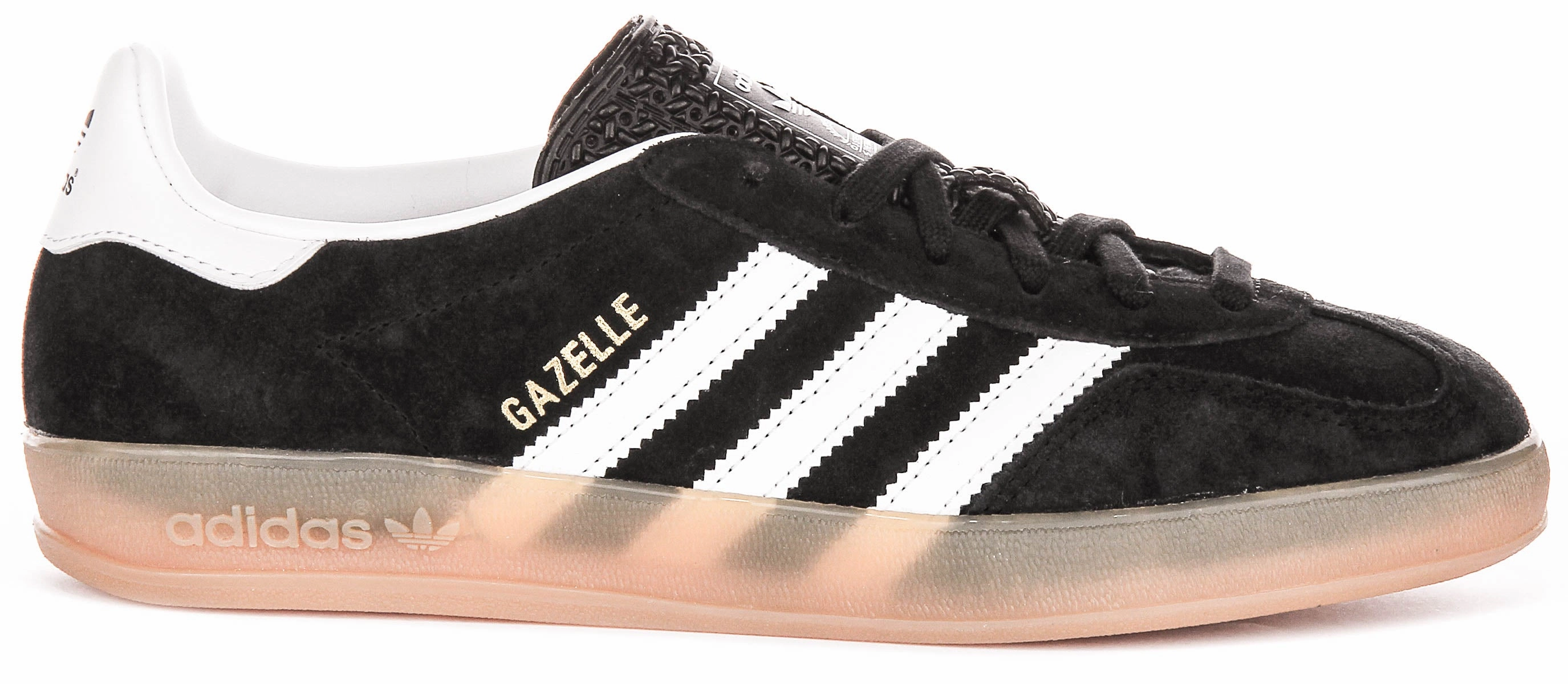 Adidas Gazelle Indoor In Black White Shoes Adidas