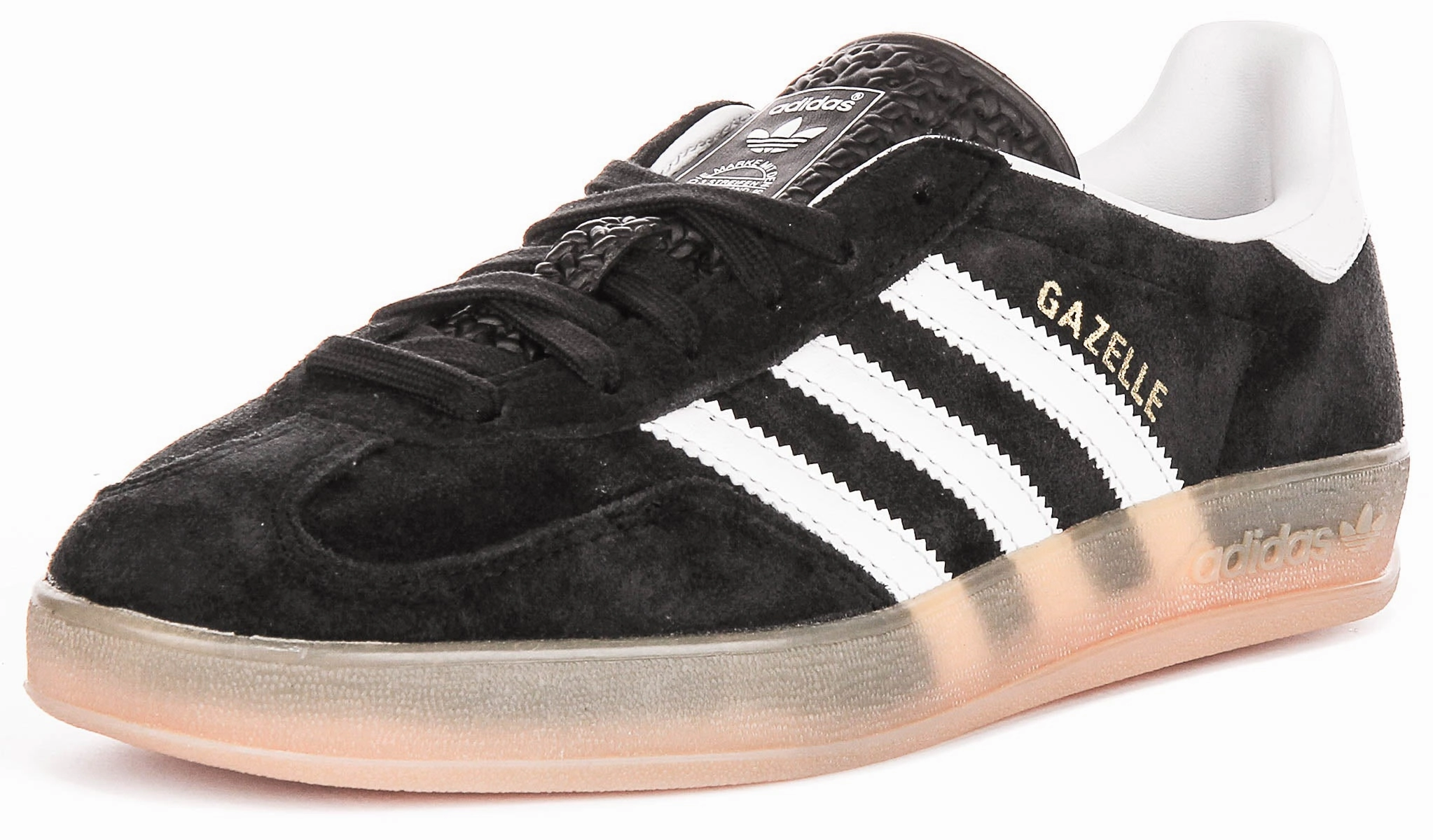 Adidas Gazelle Indoor In Black White Shoes Adidas