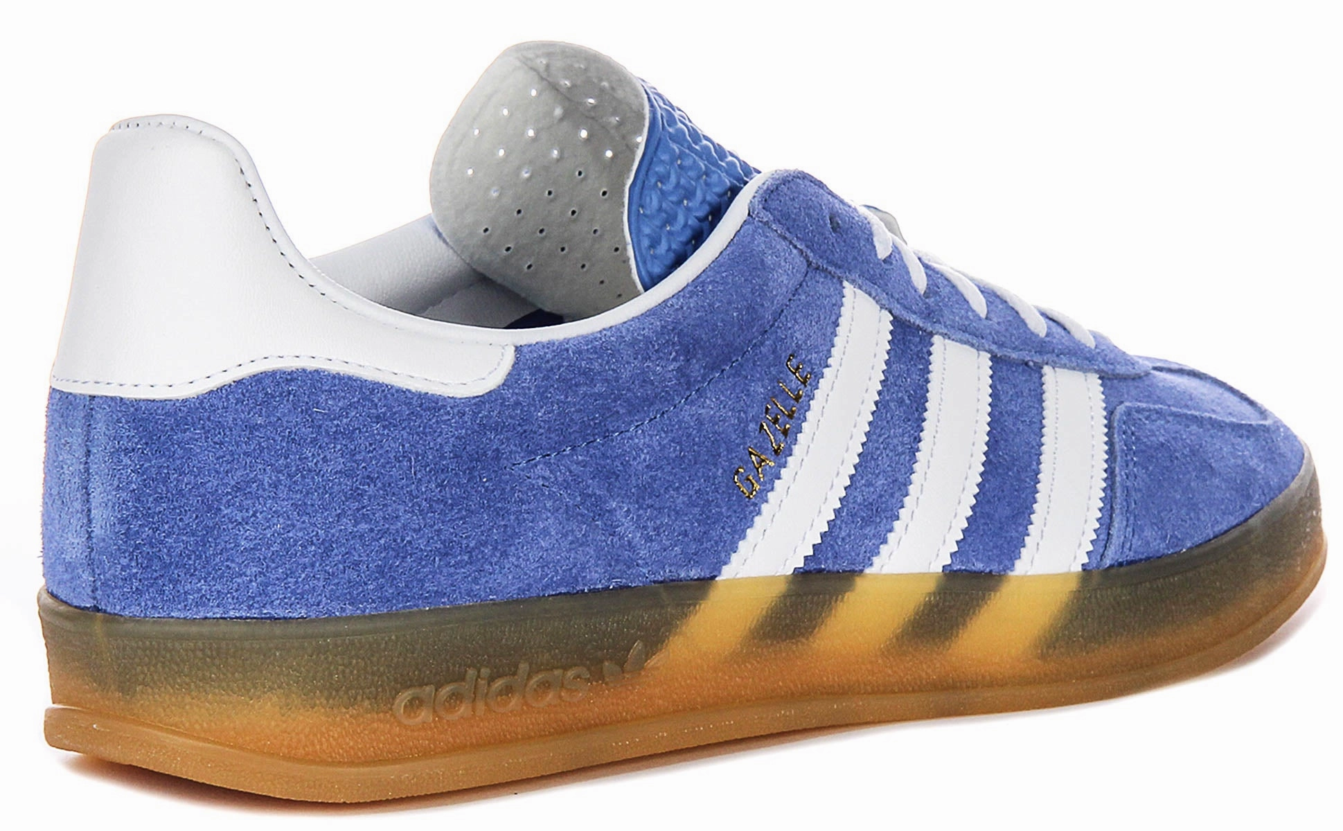 Adidas Gazelle Indoor In Blue White Shoes Adidas