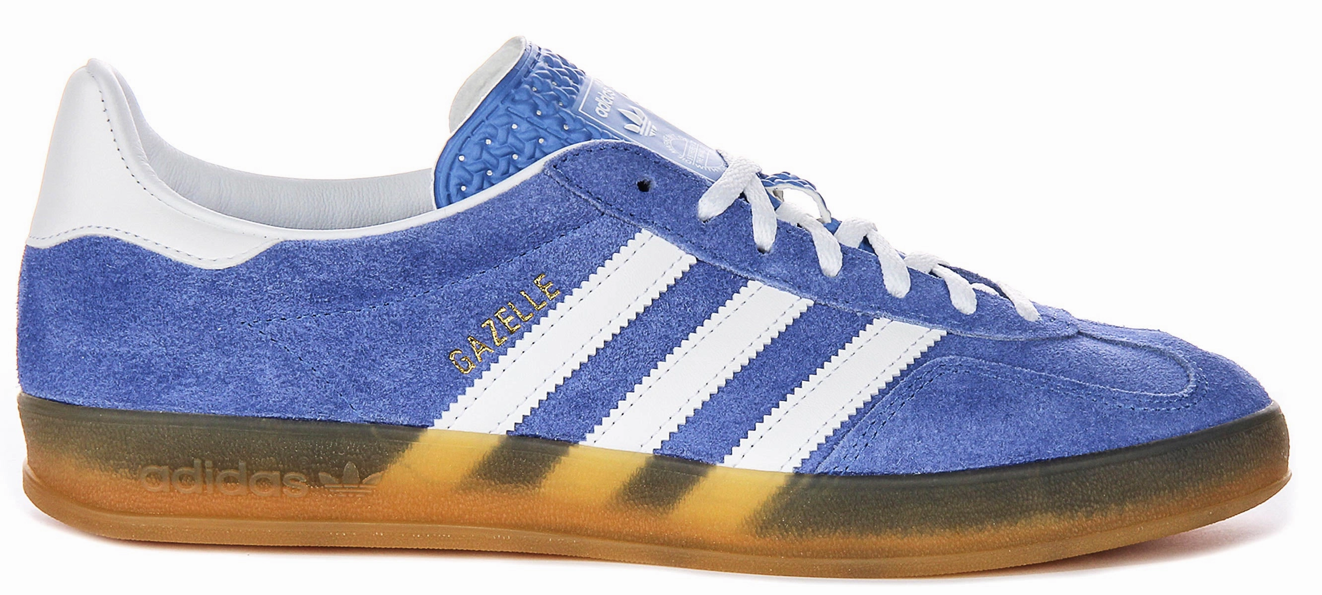 Adidas Gazelle Indoor In Blue White Shoes Adidas
