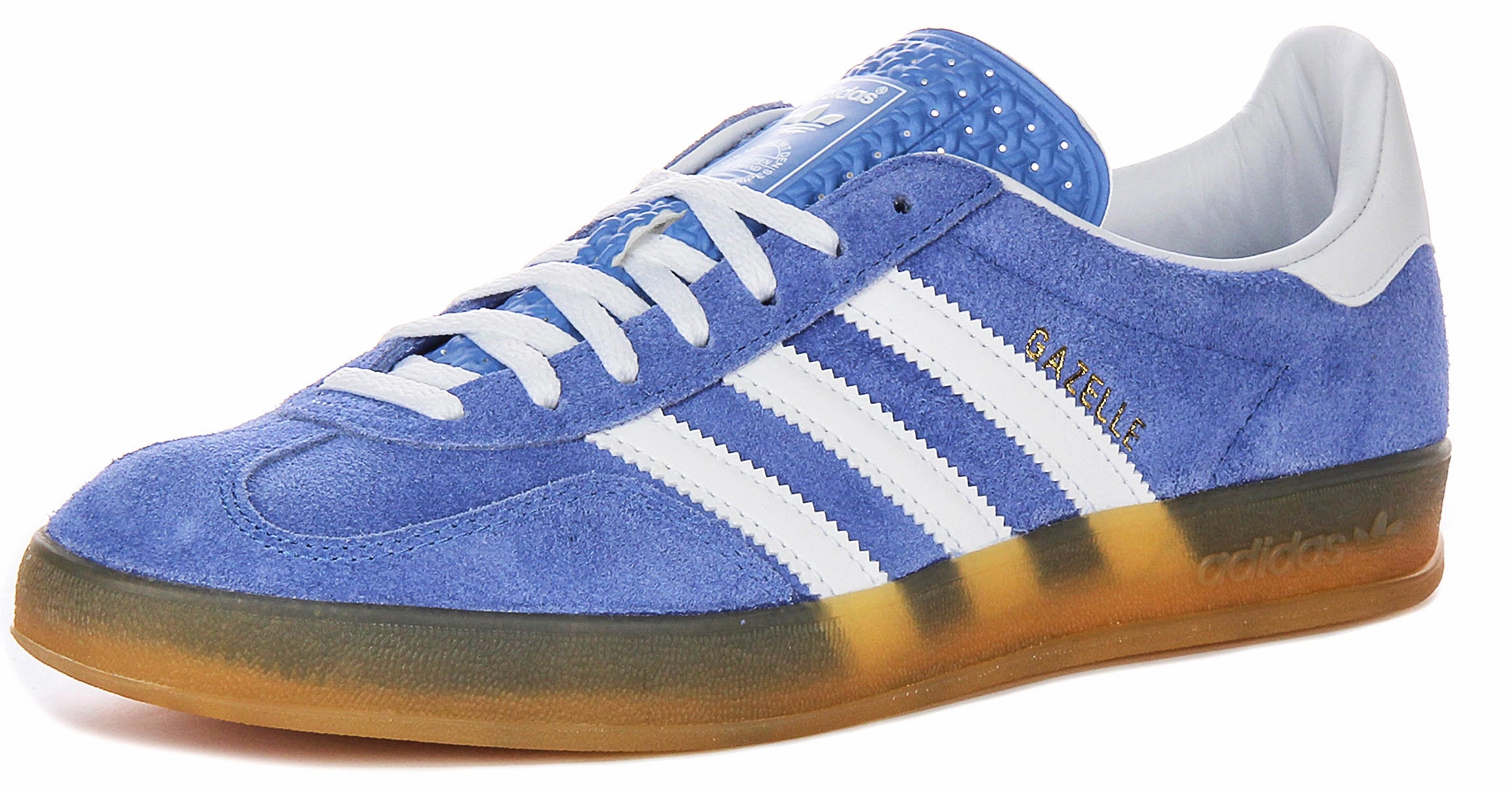Adidas Gazelle Indoor In Blue White Shoes Adidas