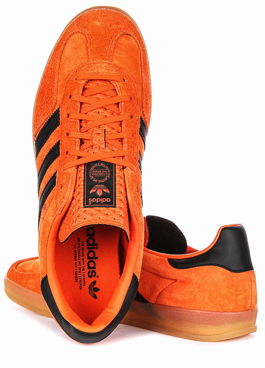 Adidas Gazelle Indoor In Orange Shoes Adidas
