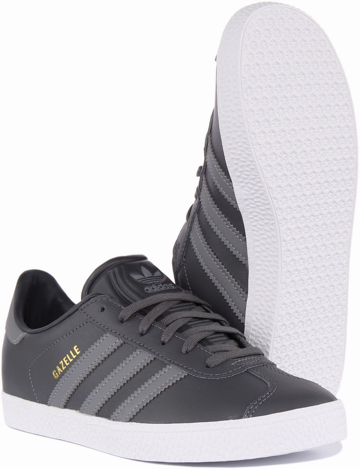 Adidas Gazelle J In Grey For Youth Shoes Adidas