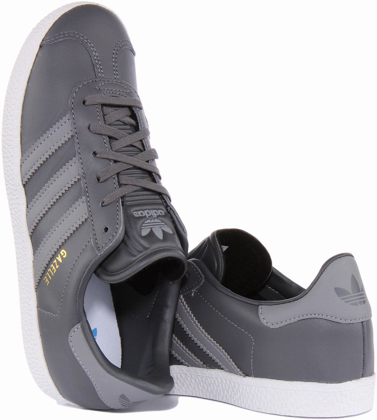 Adidas Gazelle J In Grey For Youth Shoes Adidas