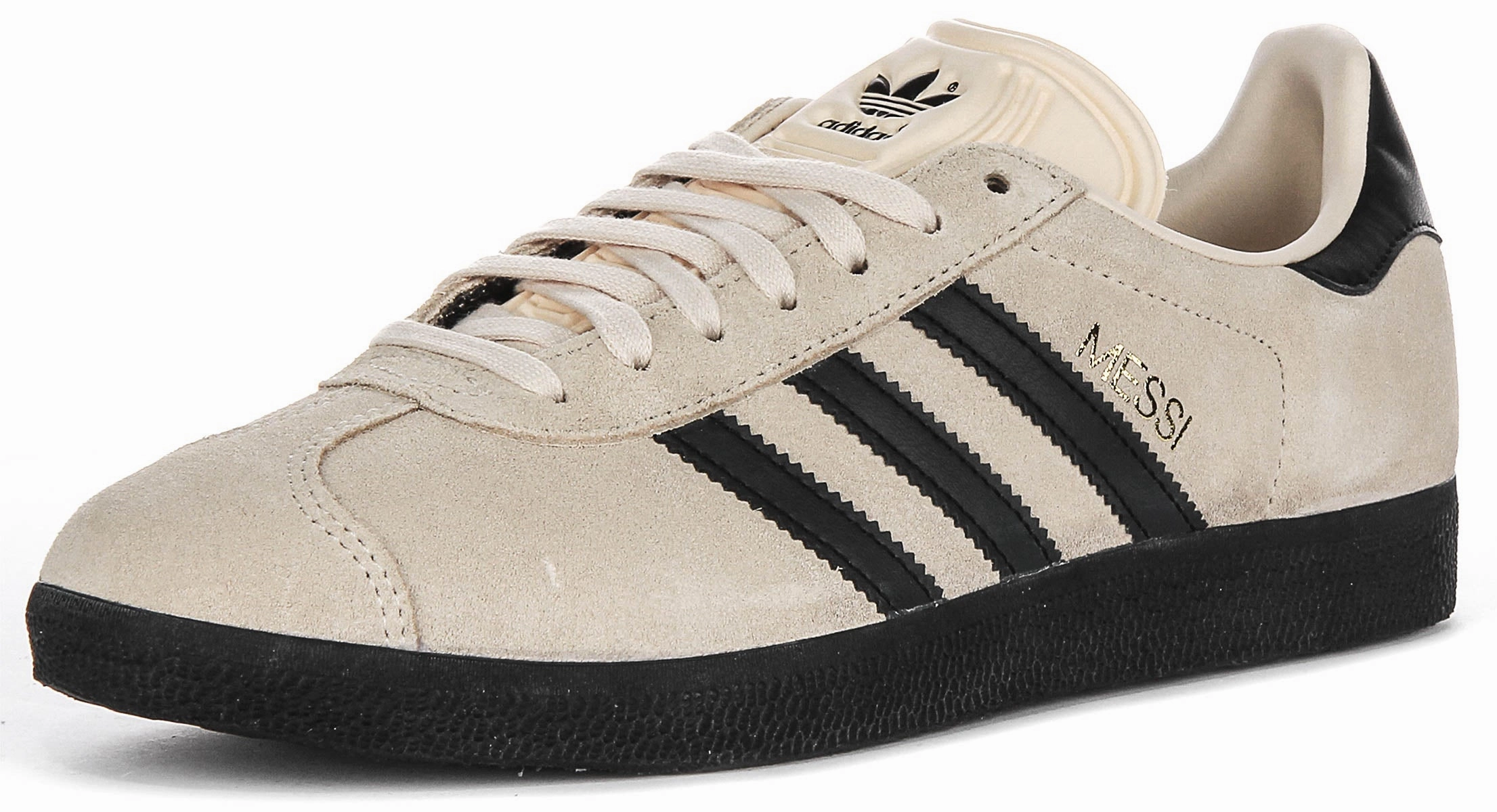 Adidas Gazelle X Messi In Beige Black Shoes Adidas