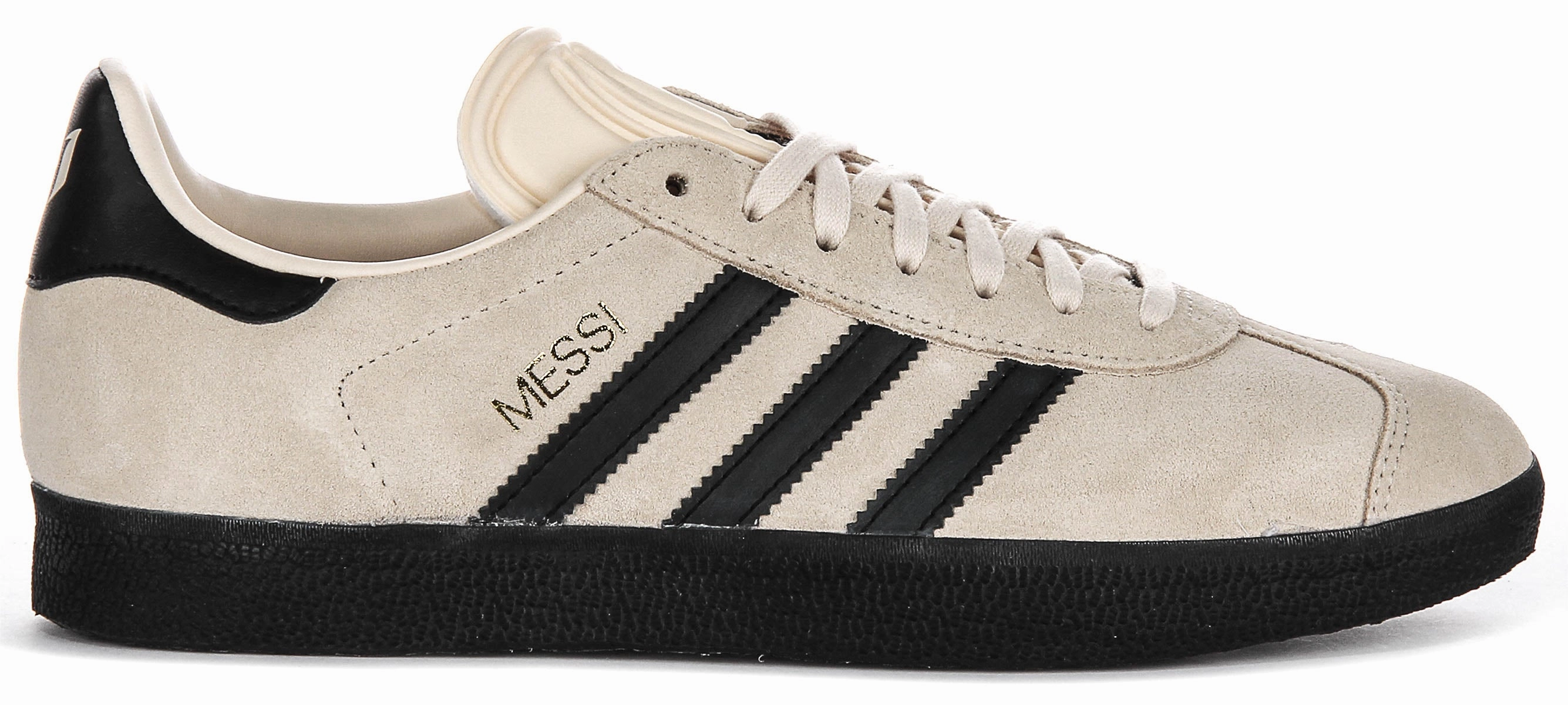 Adidas Gazelle X Messi In Beige Black Shoes Adidas