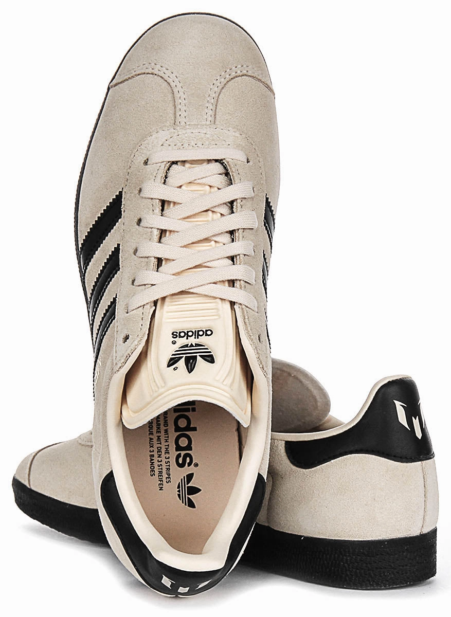 Adidas Gazelle X Messi In Beige Black Shoes Adidas