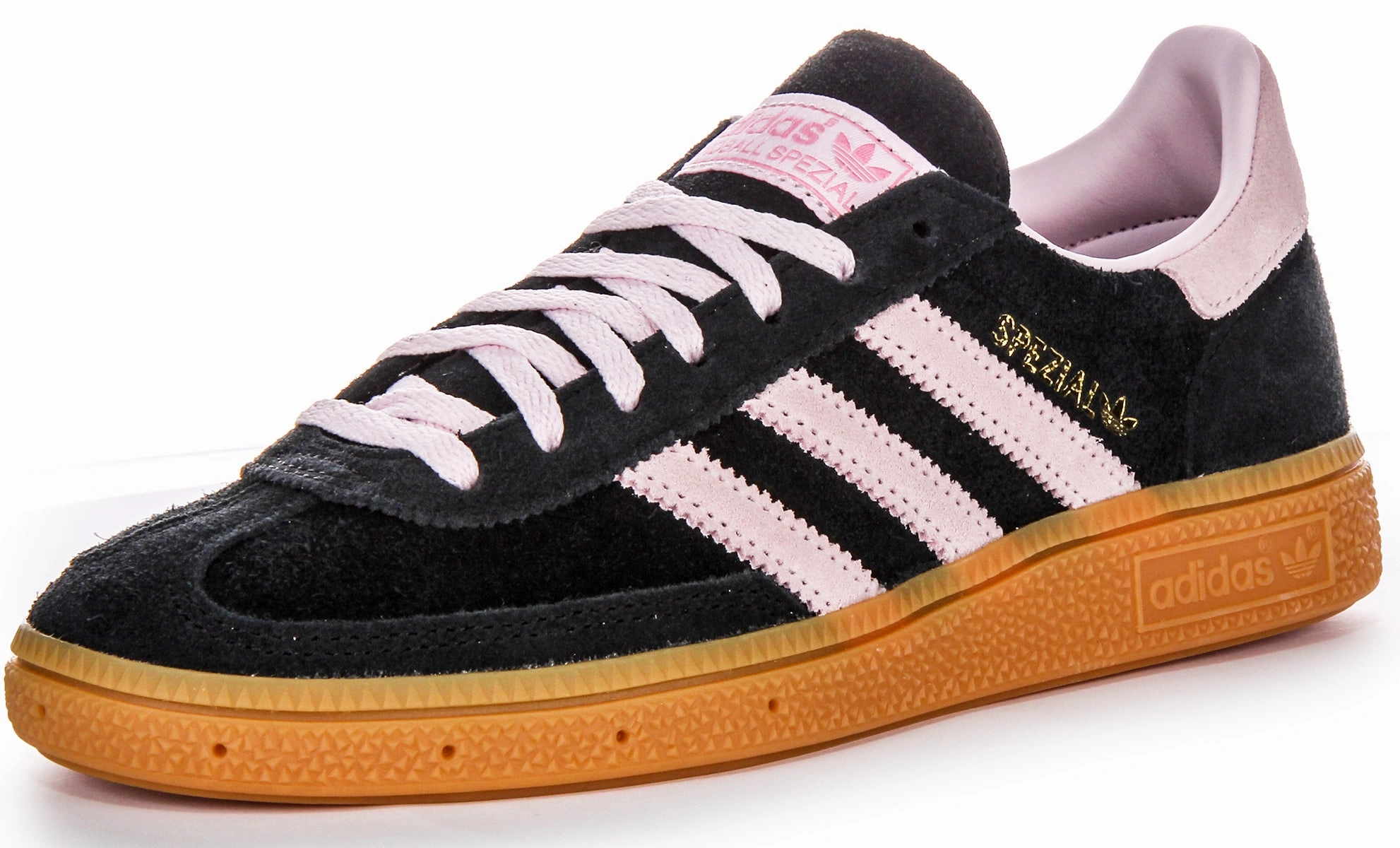 Adidas Handball Spezia In Black Pink For Women Shoes Adidas
