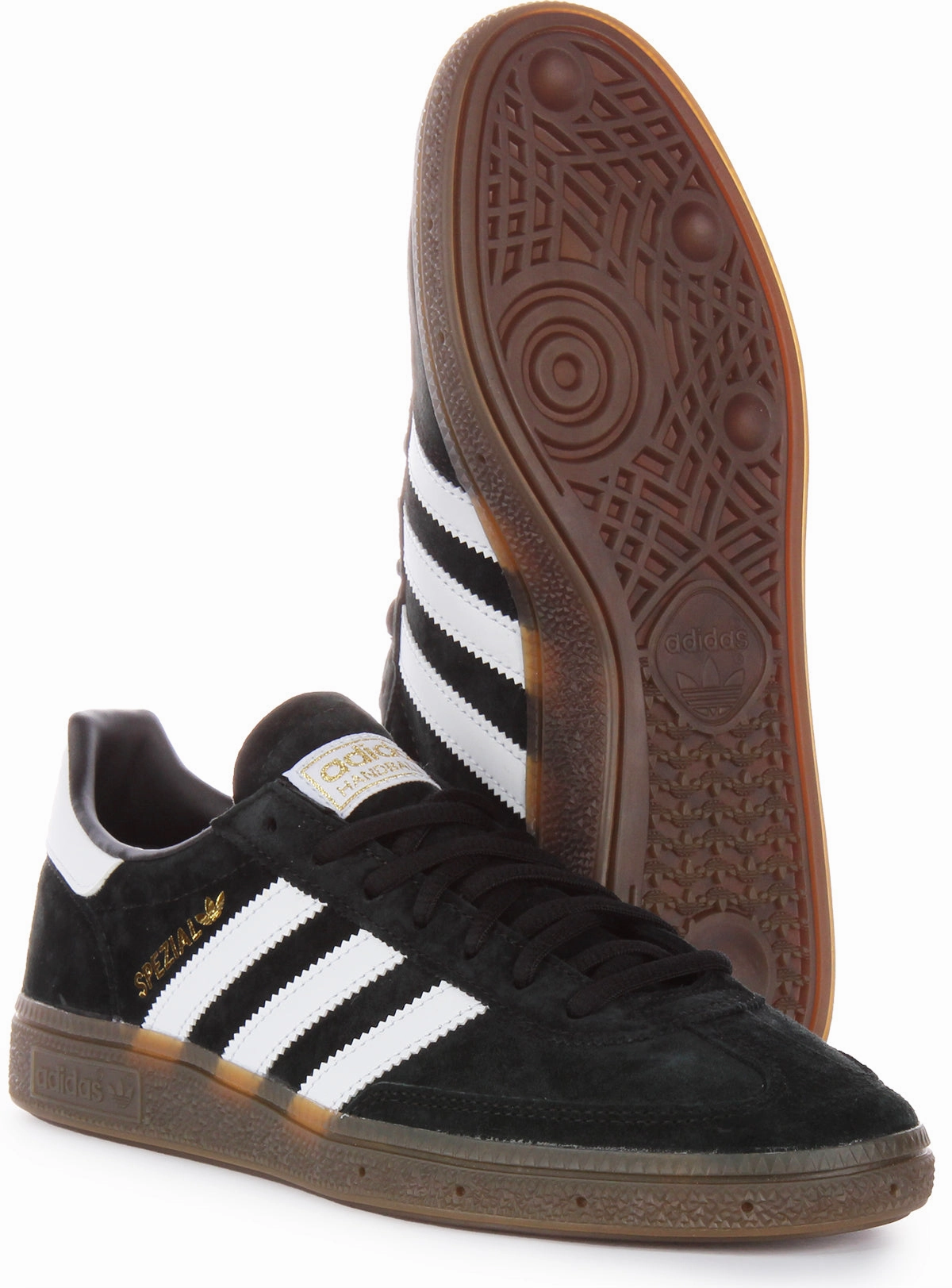 Adidas Handball Spezia In Black White For Men Shoes Adidas