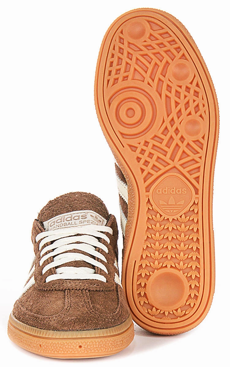 Adidas Handball Spezial In Brown White For Women Shoes Adidas