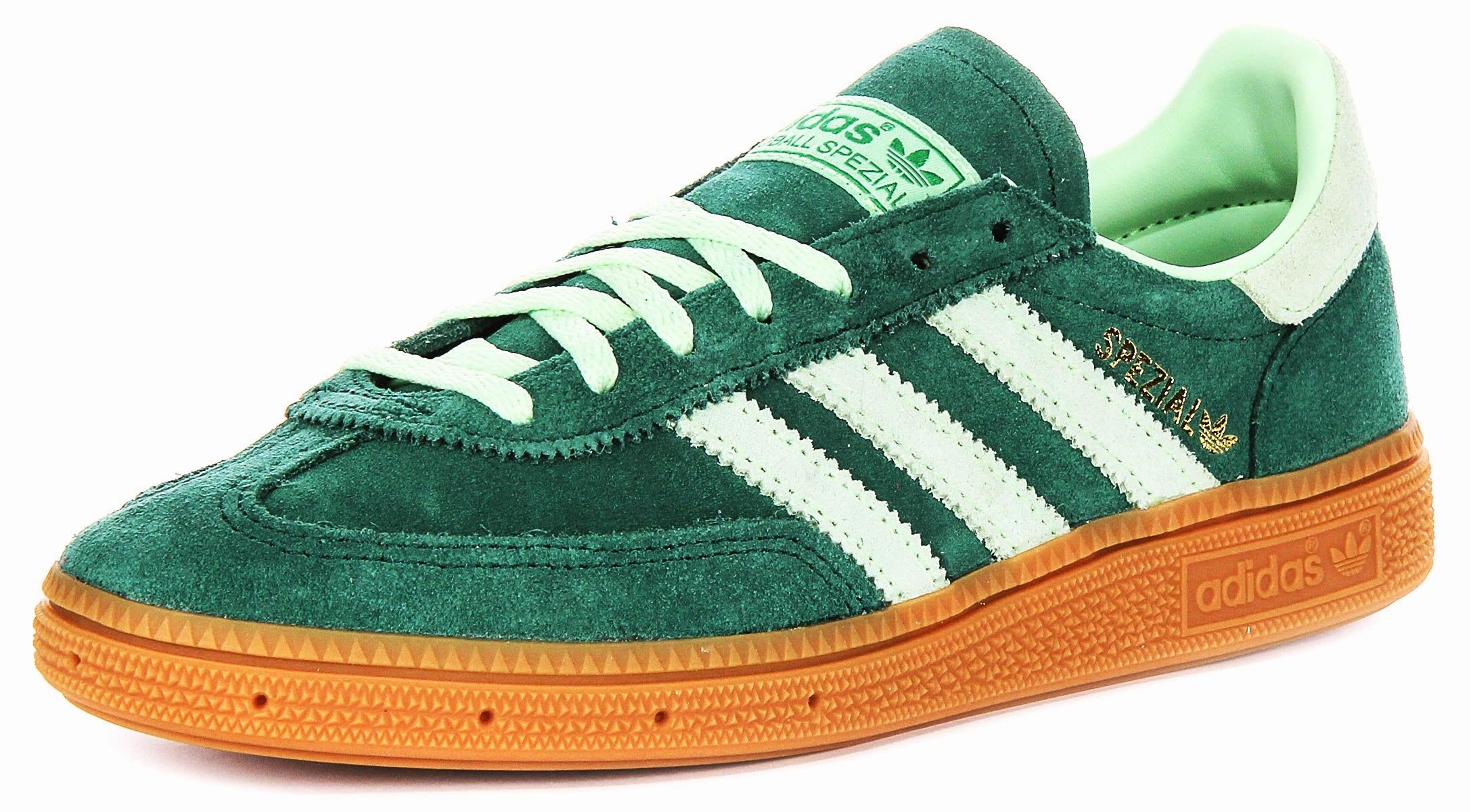 Adidas Handball Spezial In Green For Women Shoes Adidas