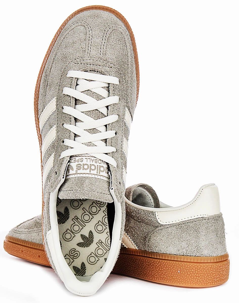 Adidas Handball Spezial In Grey White For Women Shoes Adidas