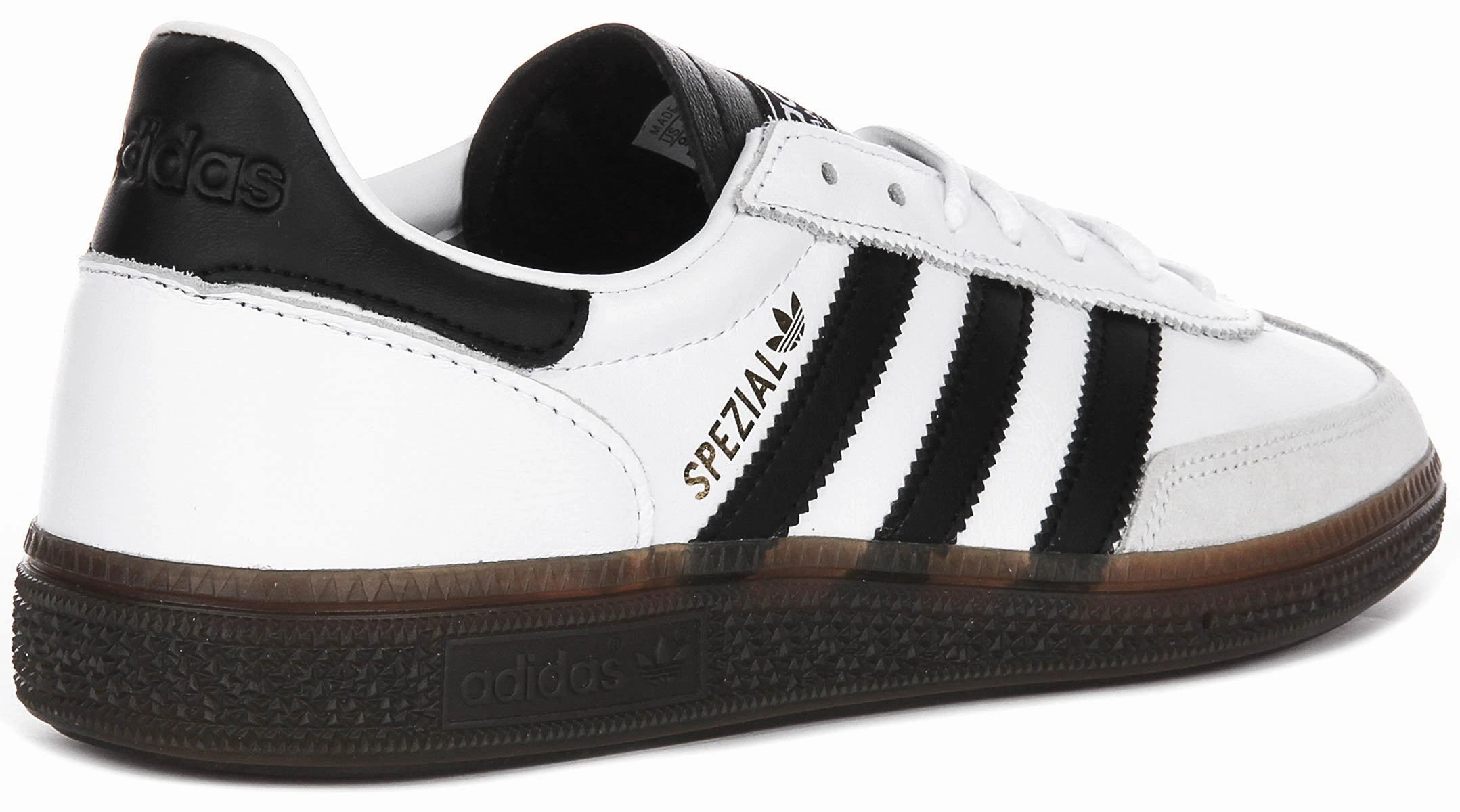 Adidas Handball Spezial In White Black Leather Shoes Adidas