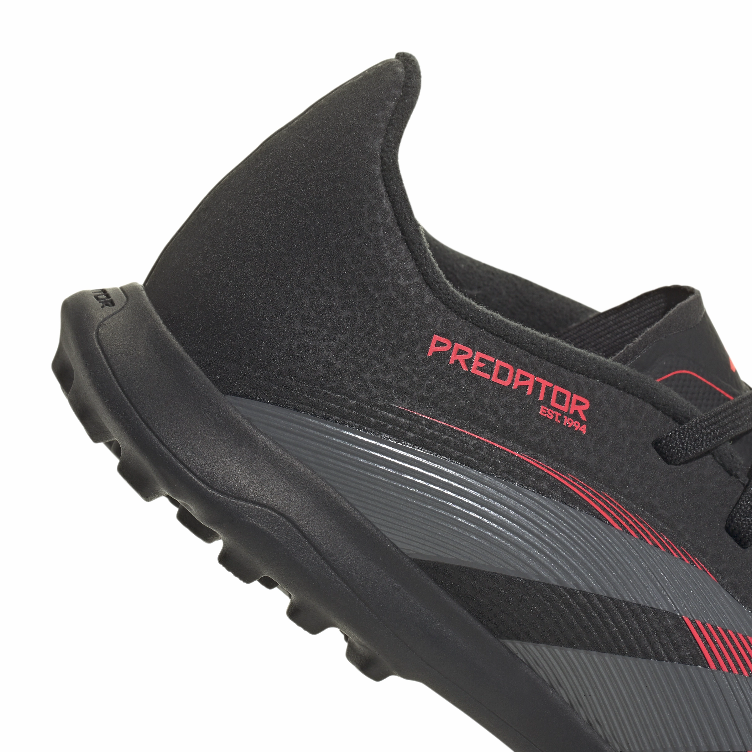 adidas Junior Predator League TF Turf - core black/grey four/lucid red